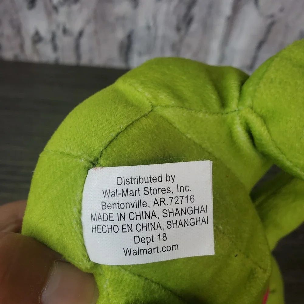 Walmart Lime Green Frog‎ Sitting 8